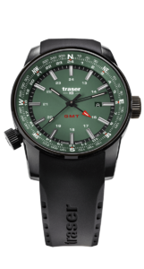 Мужские часы Traser P68 Pathfinder GMT Green 109744 Наручные часы