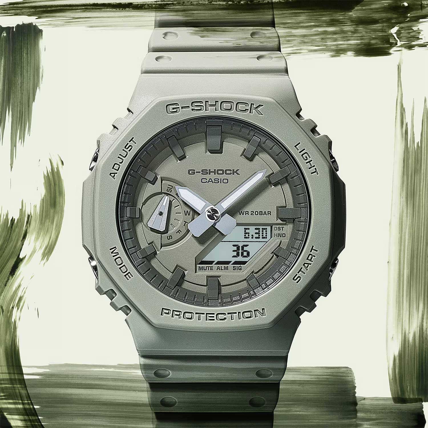 Фото часов Casio G-Shock GA-2100NC-3A
