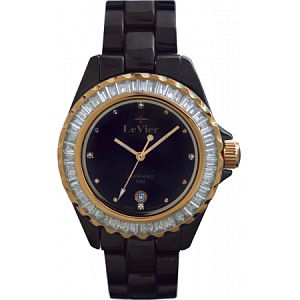 Женские часы LeVier L 1802 M Bl/Gold Наручные часы