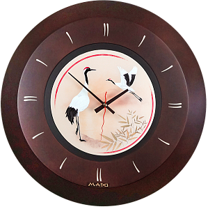 Настенные часы Mado «Одору цурю» (Танцующий журавль) -MD-608 Настенные часы