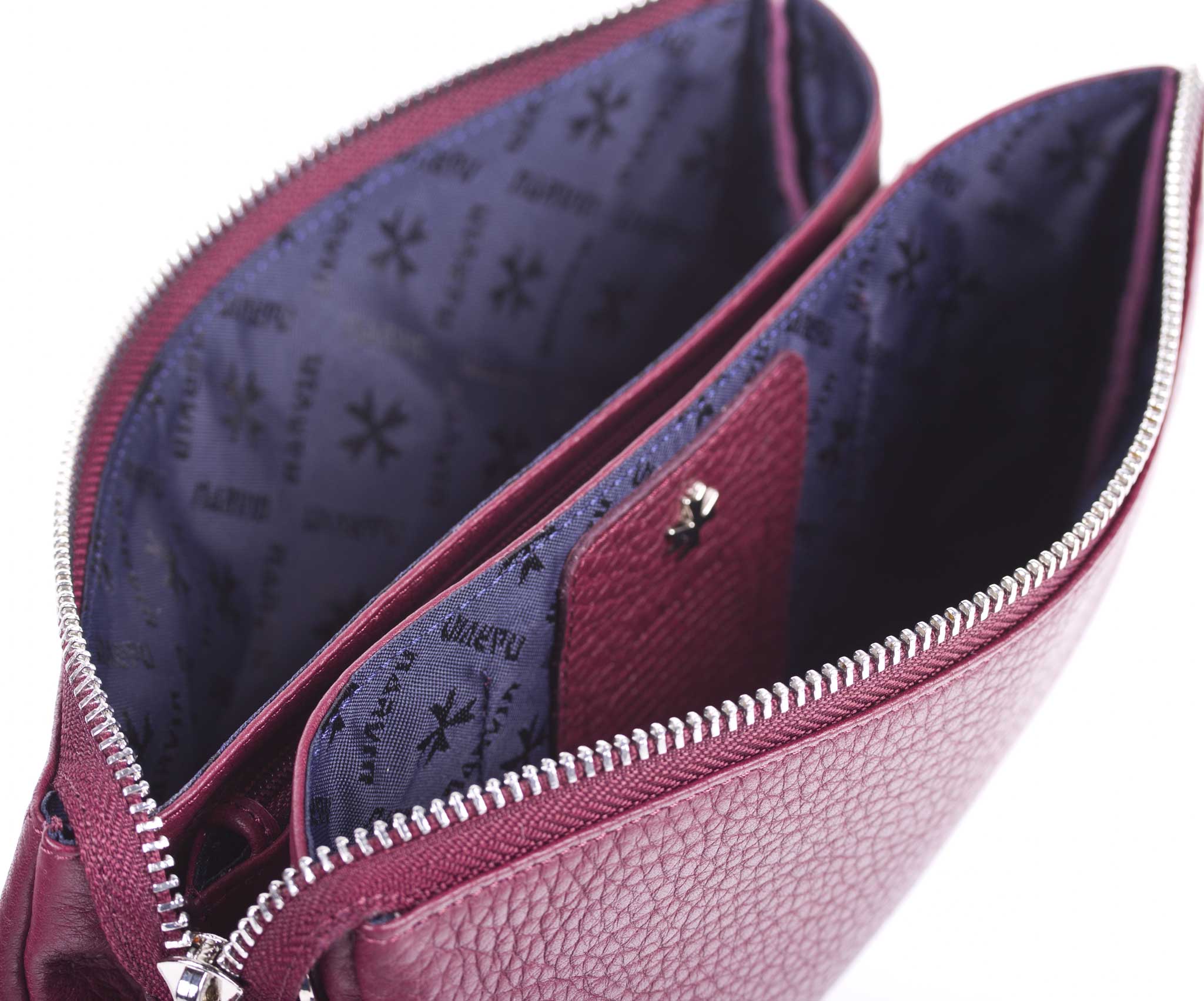 Клатч Narvin 9434-N.Polo Bordo Клатчи и борсетки