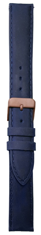 Ремешок кожаный Traser №82 синий Officer Pro Automatic 108070 Ремешки и браслеты для часов