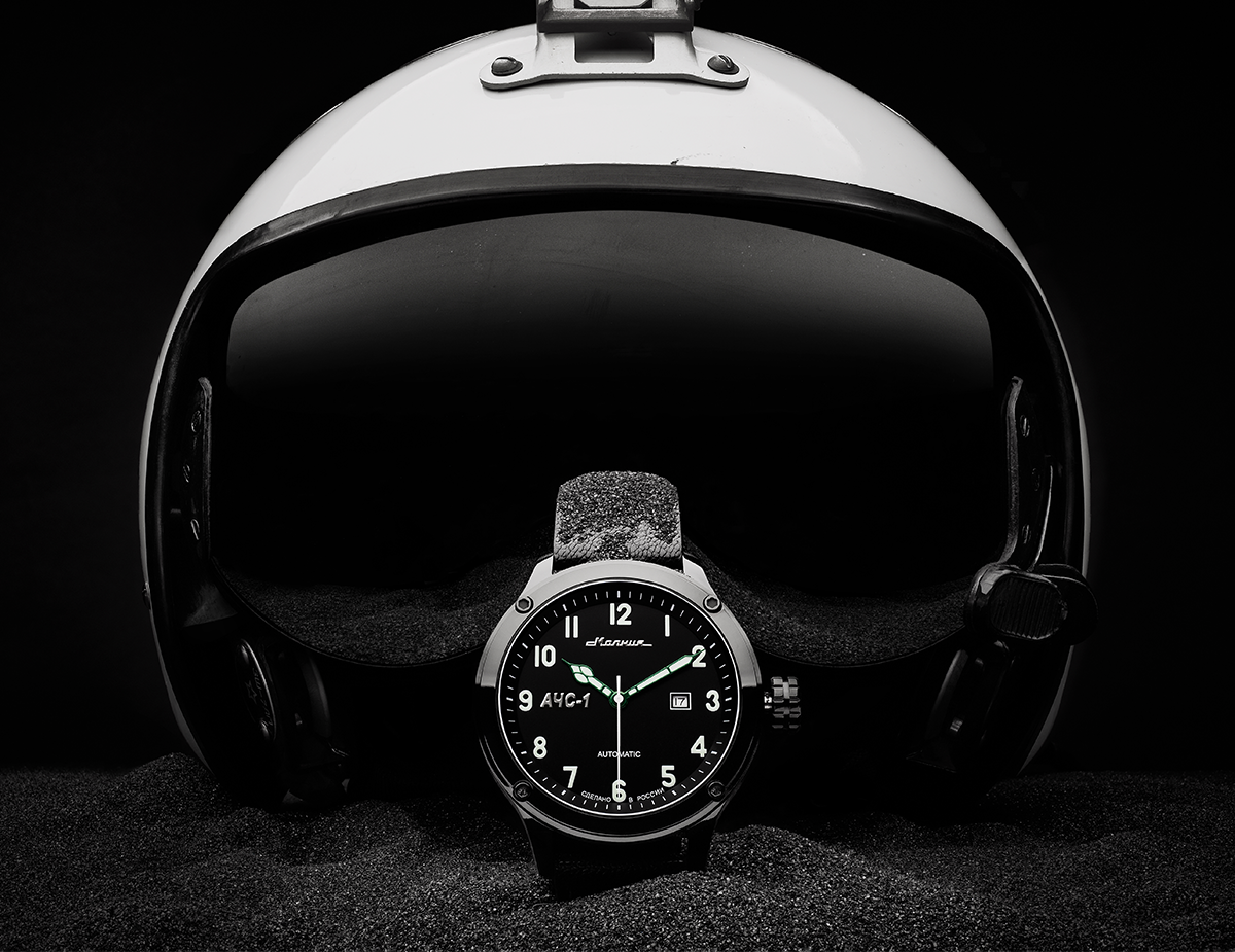 Фото часов Мужские часы Молния АЧС-1 3.1 Black 0010102-3.1
