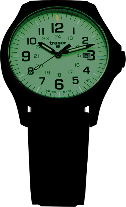 Фото часов Мужские часы Traser P67 Officer Pro GunMetal Lime 107429