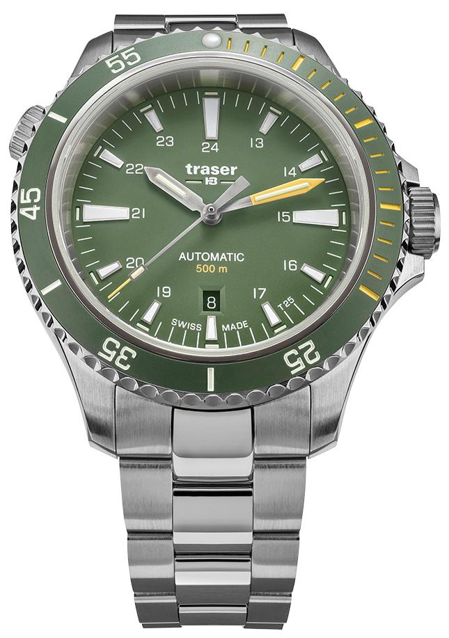 Фото часов Мужские часы Traser P67 Diver Automatic Green Special Set 110325