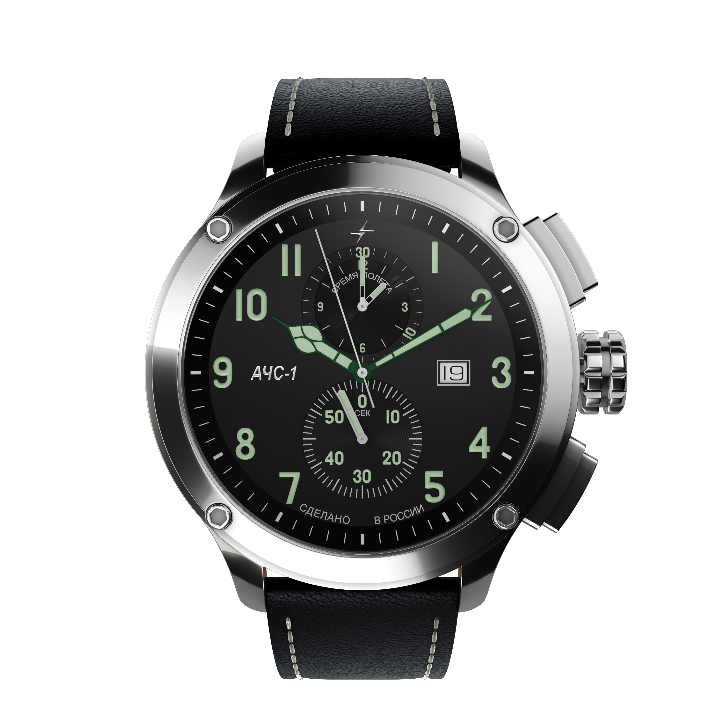 Фото часов Мужские часы Молния АЧС-1 3.0 Steel 0010101 - 3.0