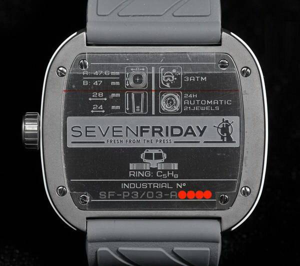 Фото часов Унисекс часы Sevenfriday Industrial Engines P3-3
