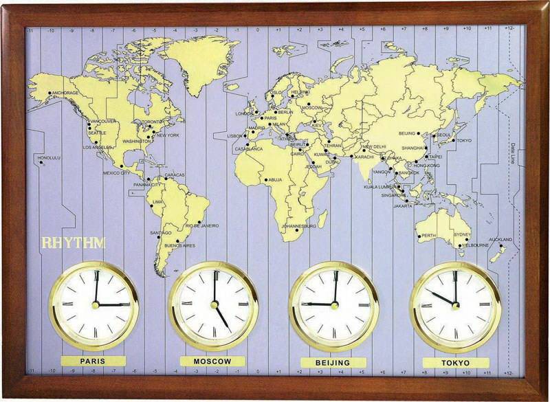 Часы мировое время
