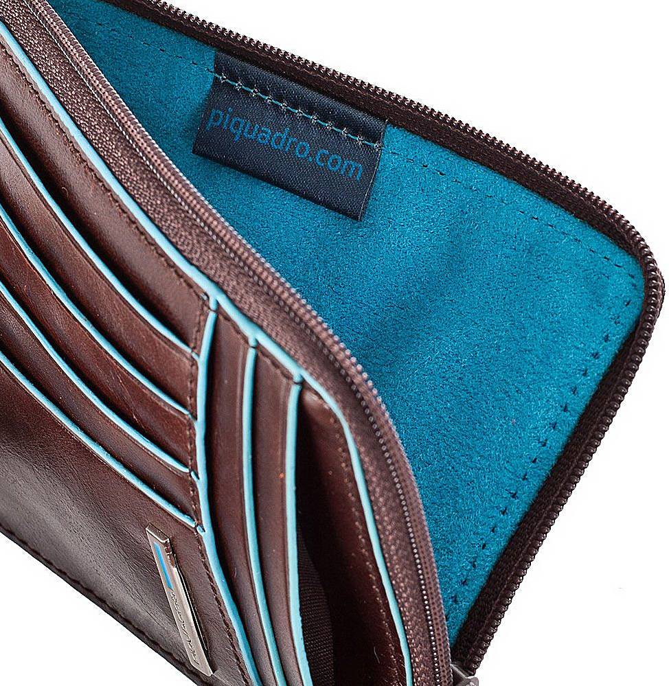 Piquadro Blue Square PU1243B2/MO Визитницы и кредитницы