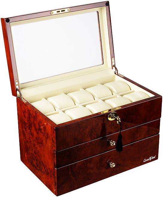 Luxewood Oko-Leder LW804-25-3 Шкатулки для часов и украшений