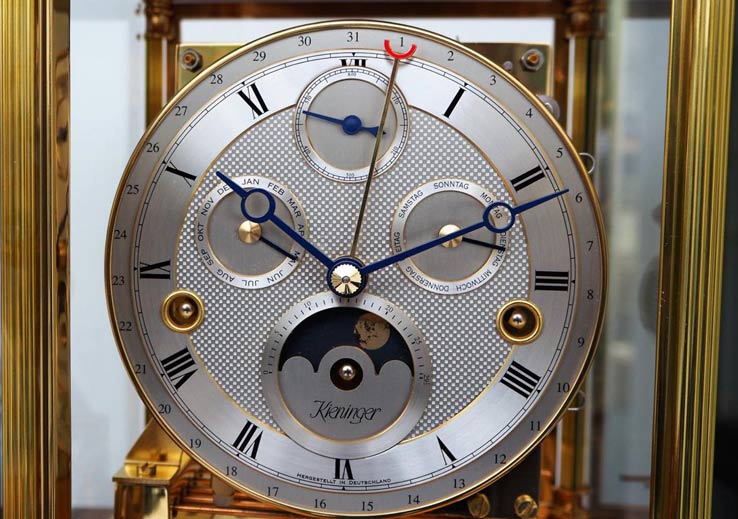 Фото часов Настольные механические часы Kieninger 1240-06-05