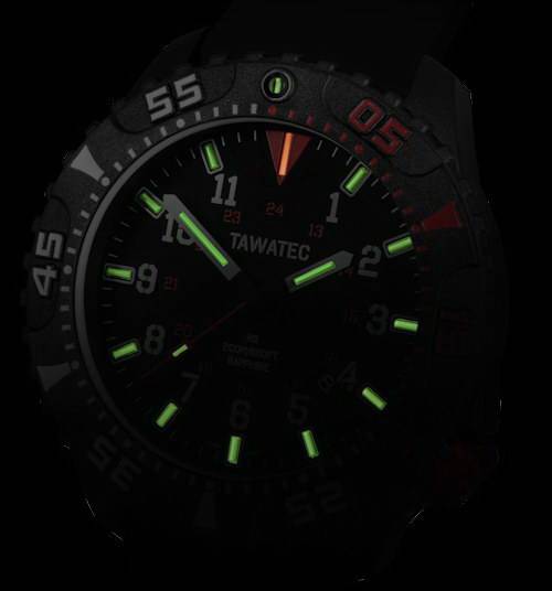 Фото часов Мужские часы TAWATEC E.O.Diver MK II (кварц) (200м) TWT.47.B6.11G