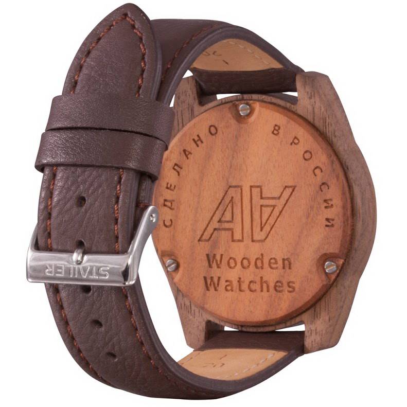Фото часов Унисекс часы AA Wooden Watches E1 Nut Орех