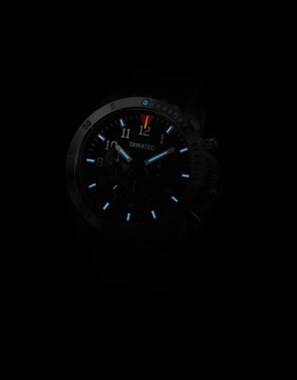 Фото часов Мужские часы TAWATEC Black Titan Diver Chrono (кварц) (300м) TWT.07.91.81B