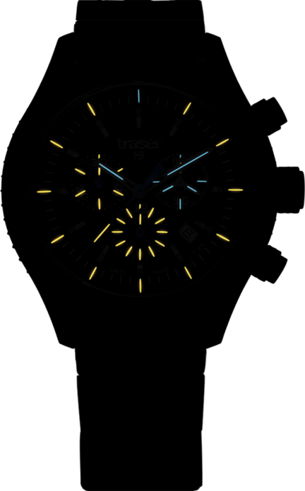 Фото часов Мужские часы Traser P59 Aurora Chronograph (сталь) 106833