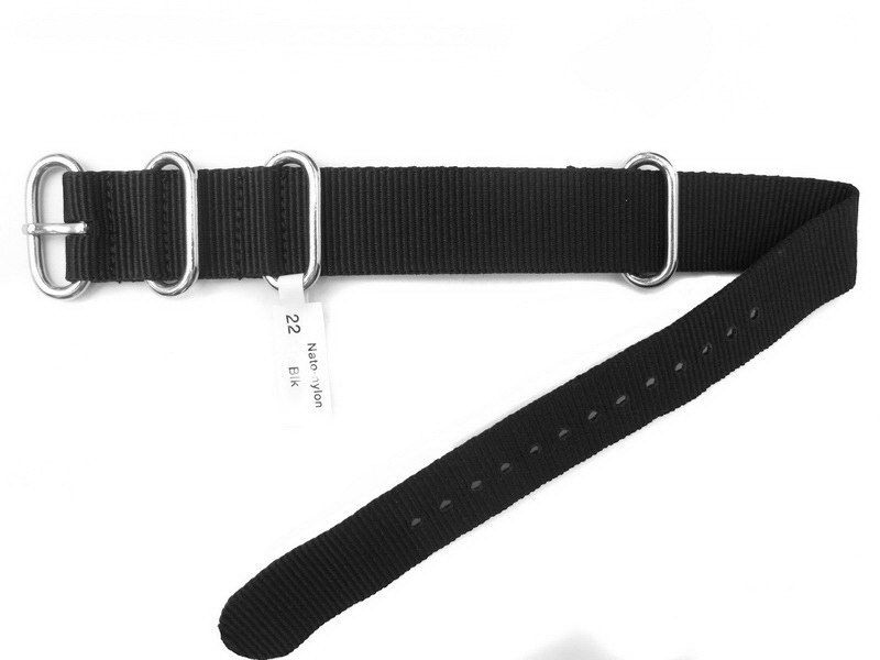 Ремешок nato-nylon-blk-22 Ремешки и браслеты для часов