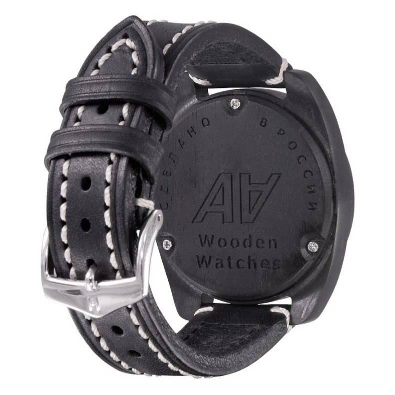 Фото часов Унисекс часы AA Wooden Watches Sport Blackwood S2 Black
