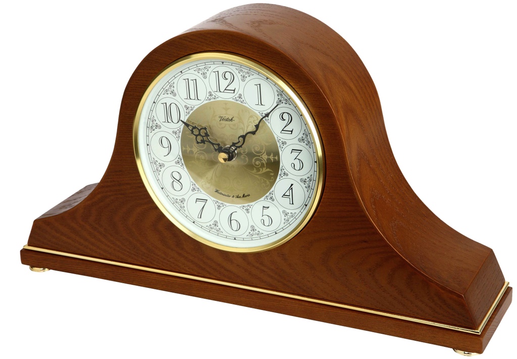 Фото часов каминные/настольные часы с золотой патиной Т-14754