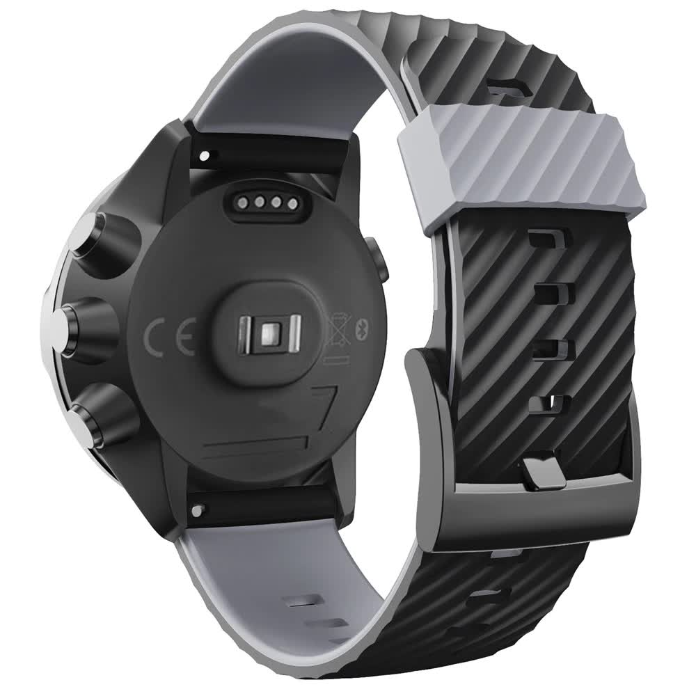 Ремешок для часов Suunto силиконовый SS050547000-noname-black (неоригинальный) Ремешки и браслеты для часов