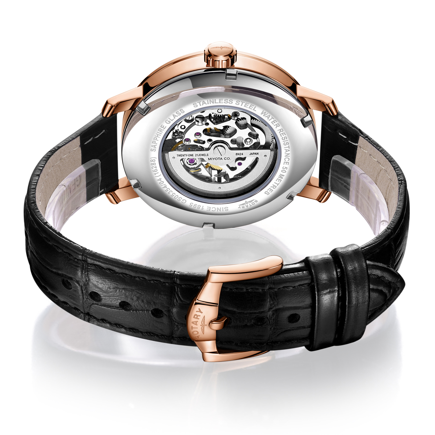 Фото часов Rotary Greenwich Skeleton Automatic GS05354/04