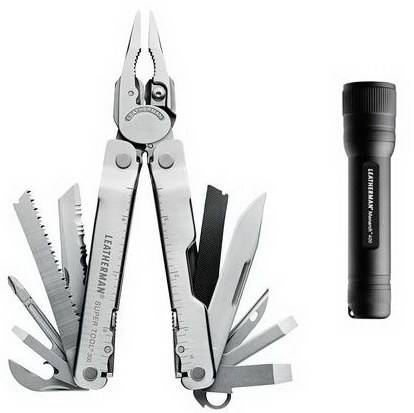 Leatherman Super Tool 300 & Фонарь Leatherman Monarch 400 Gift 831406 Мультитулы и ножи