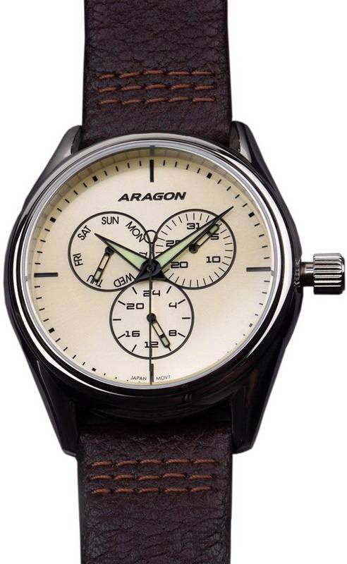 Фото часов Мужские часы Aragon Caprice 43 Multifunction A116BEI-ucenka