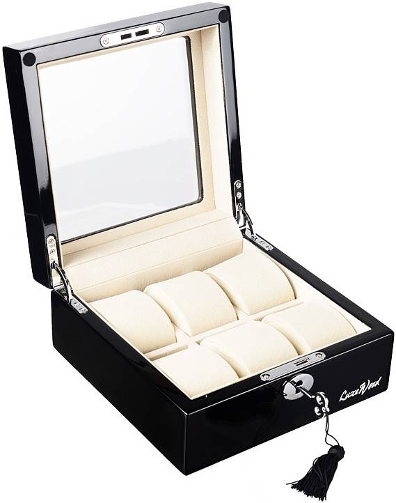 Luxewood Veloursleder LW804-6-1 Шкатулки для часов и украшений