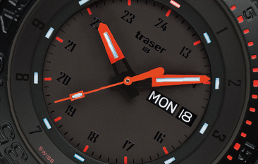 Фото часов Мужские часы Traser P66 Red Combat (каучук) 104444