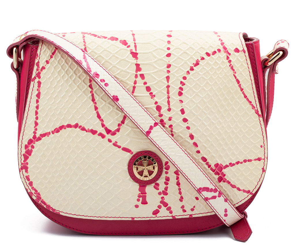 Сумка-клатч Narvin9960-N.Anaconda Pink Сумки