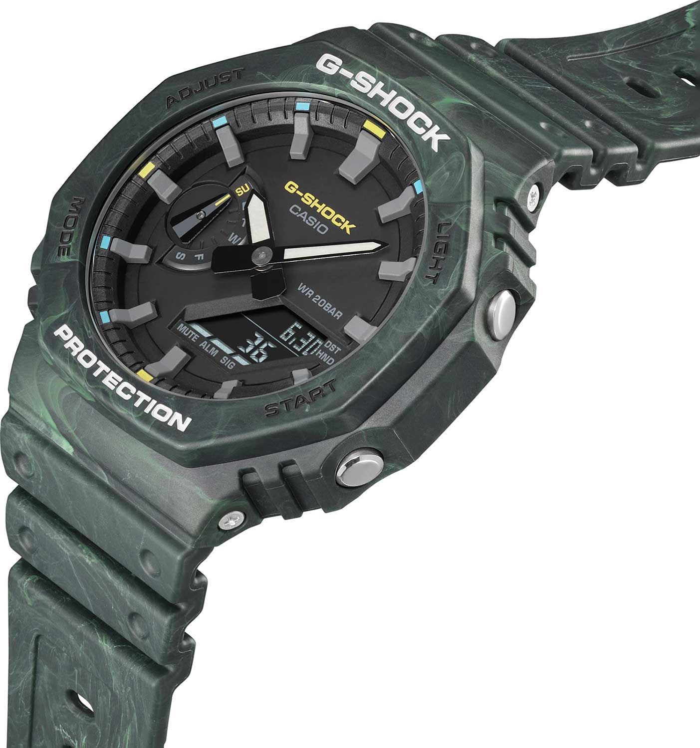 Фото часов Casio G-Shock GA-2100FR-3A
