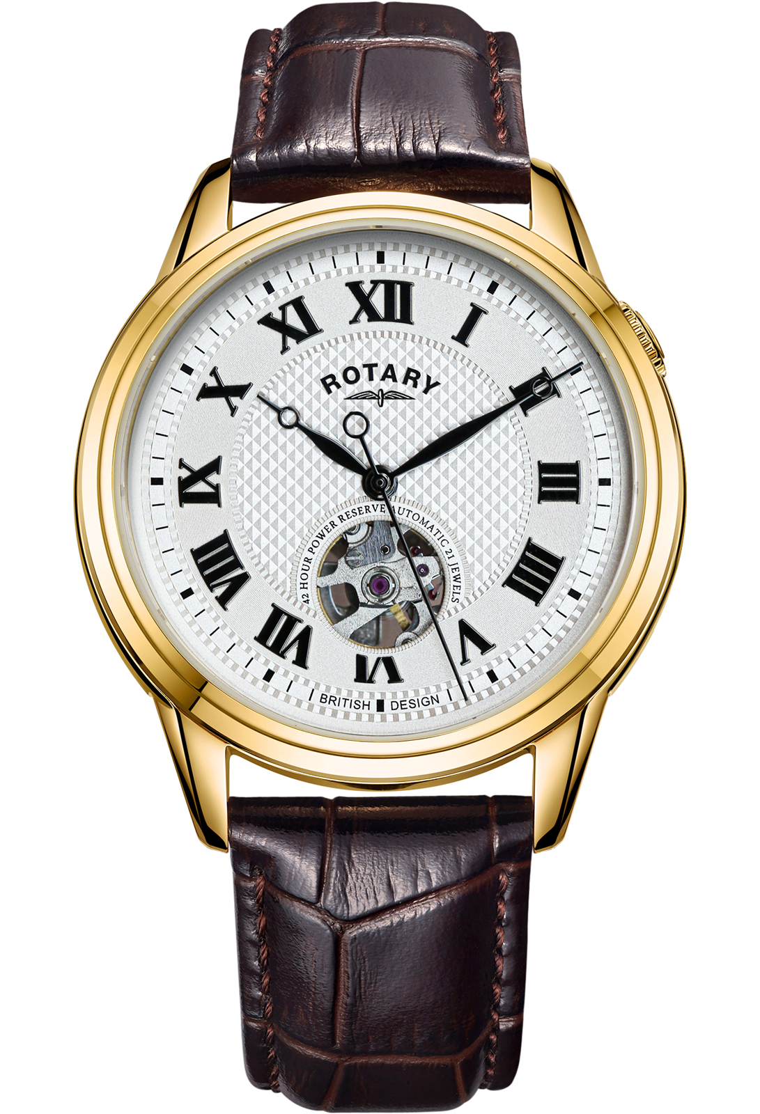 Фото часов Rotary Cambridge Skeleton Automatic GS05368/70