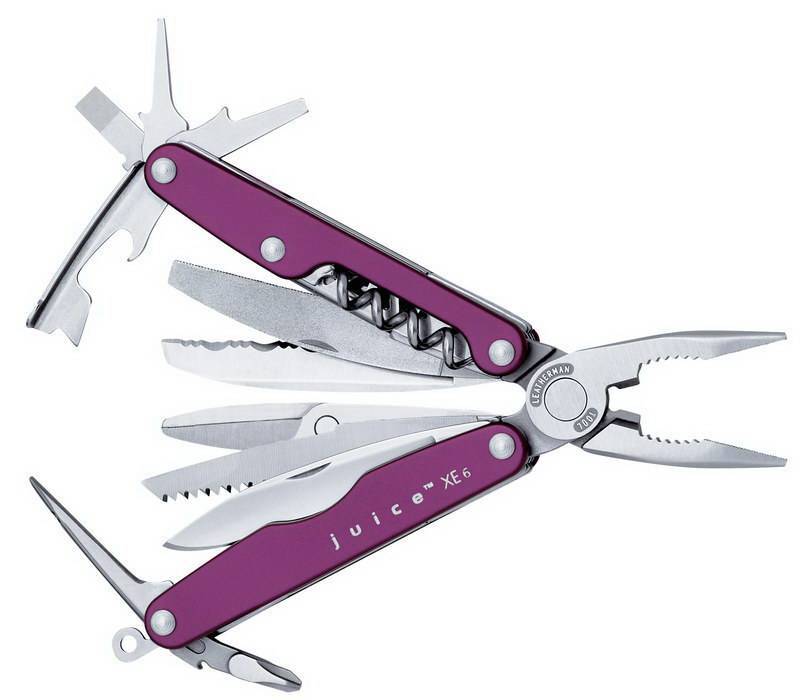 Leatherman Juice Xe6 фиолетовый 78105092N Мультитулы и ножи