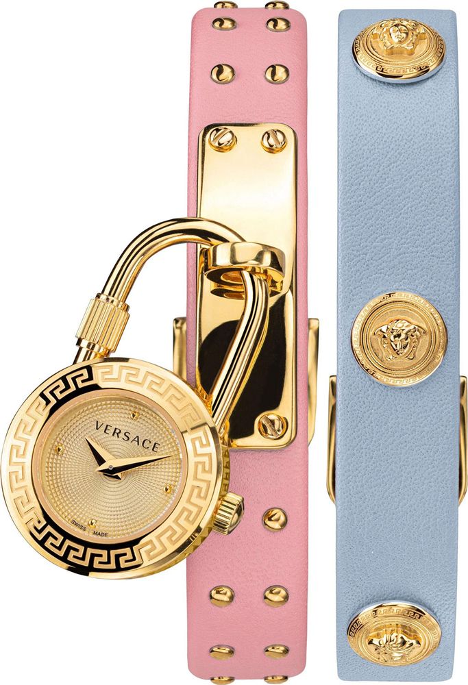 Фото часов Женские часы Versus Versace Light Blue Medusa Lock Icon VEDW00219