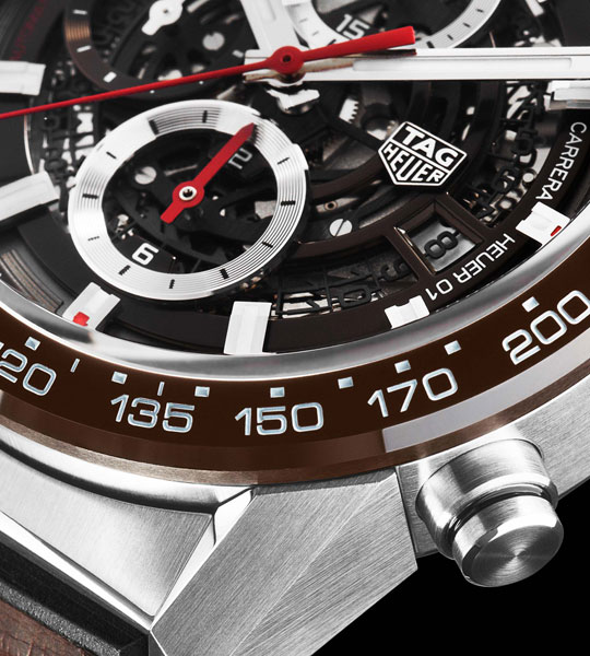 Фото часов Швейцарские механические наручные часы TAG Heuer Carrera CAR201U.FC6405