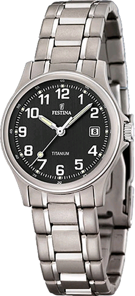 Фото часов Женские часы Festina Calendario Titanium F16459/3