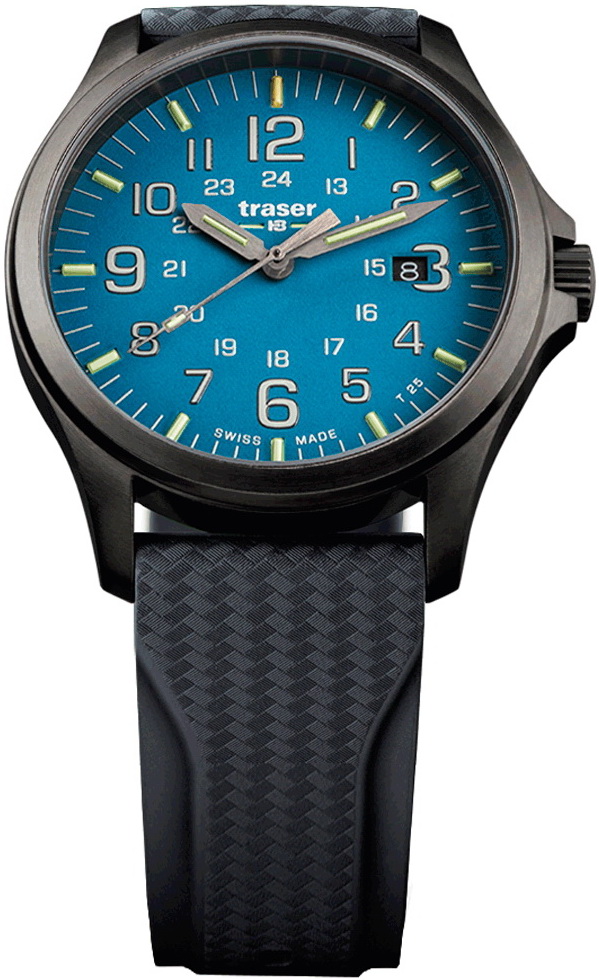 Фото часов Мужские часы Traser P67 Officer Pro GunMetal SkyBlue 108747