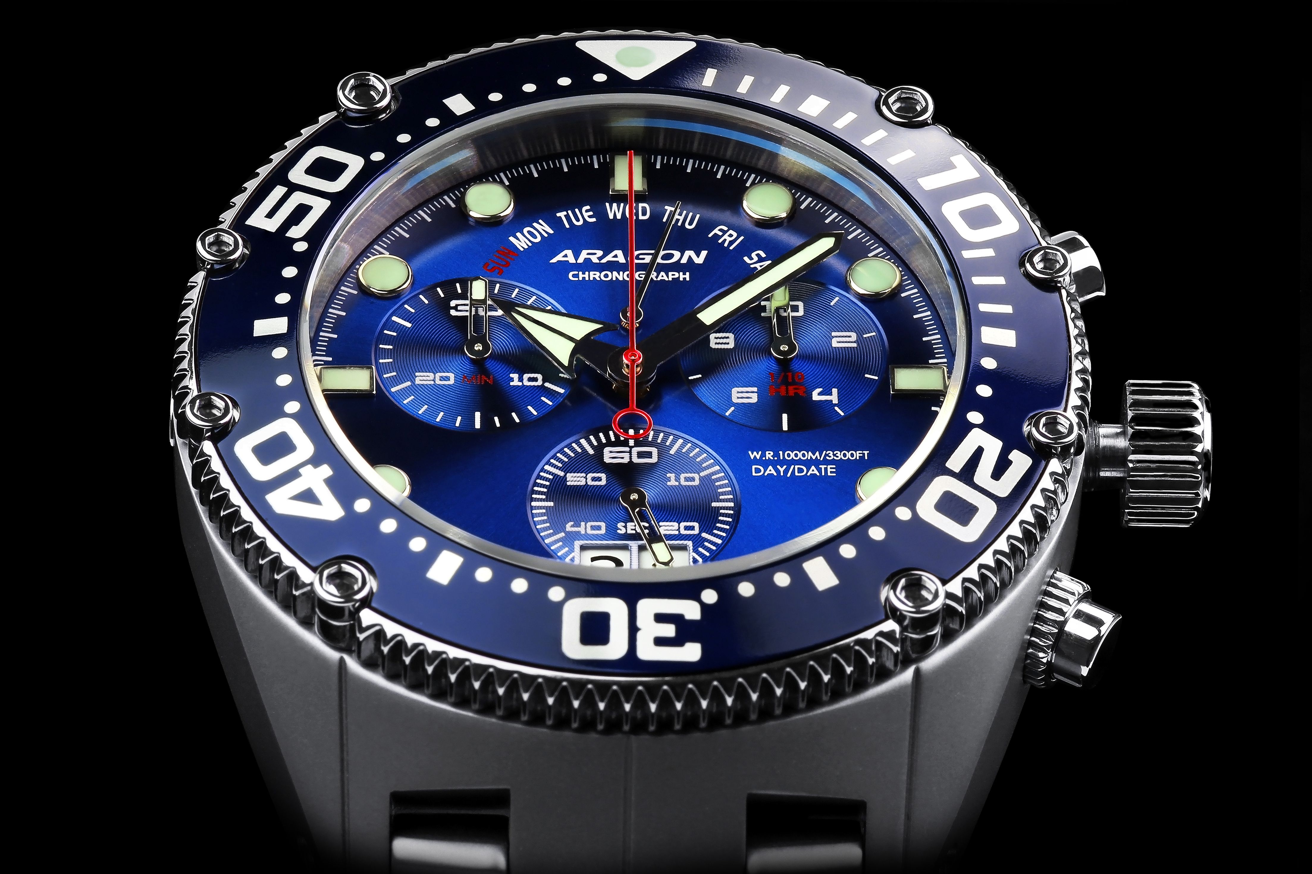 Фото часов Мужские часы Aragon Virtuoso Titanium A006BLU