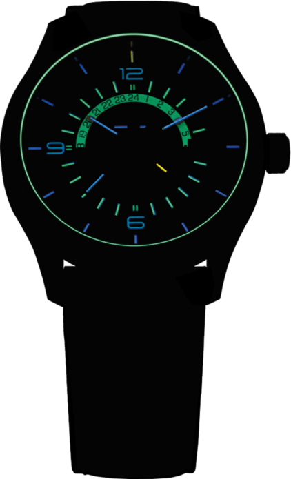 Фото часов Мужские часы Traser P59 Aurora GMT (кожа) 107035
