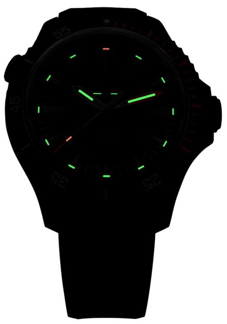 Фото часов Мужские часы Traser P67 Diver Automatic Black Orange Rubber 110323