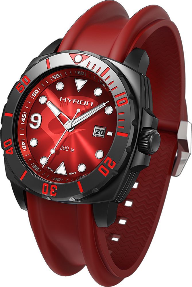 Фото часов HYRON Divemaster HRN0010103 RED
