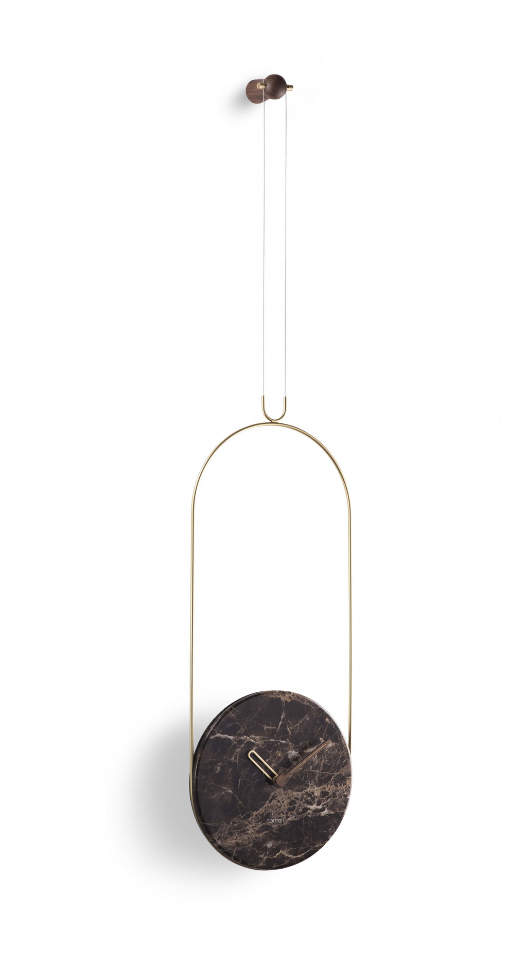 Фото часов Часы Nomon COLGANTE emperador/gold, D=30cm, L=79cm