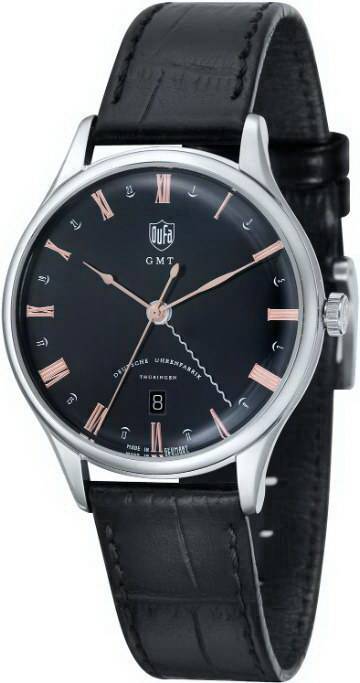Фото часов Мужские часы DuFa Weimar GMT DF-9006-01