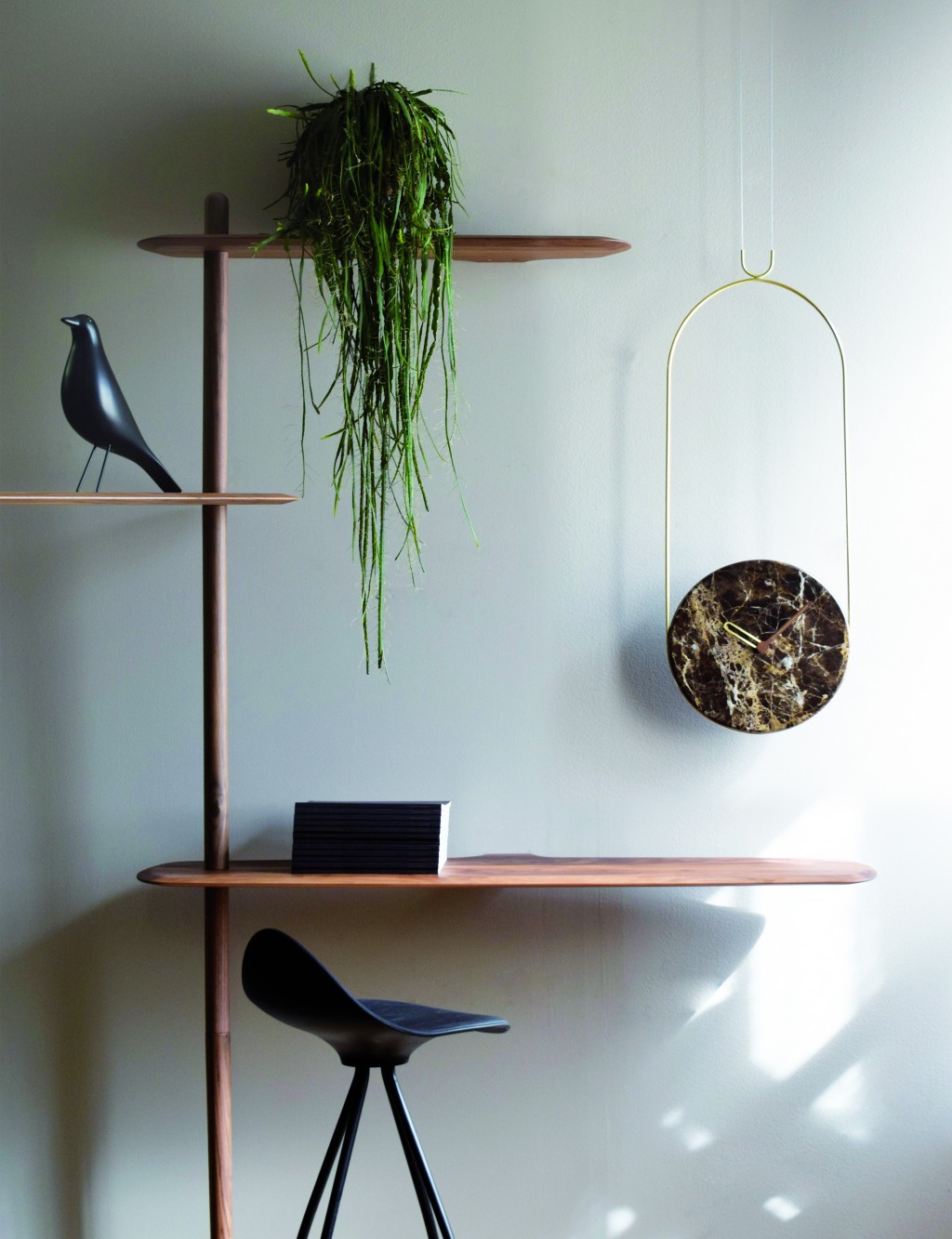 Фото часов Часы Nomon COLGANTE emperador/gold, D=30cm, L=79cm