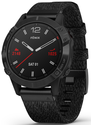 Фото часов Унисекс часы Garmin Fenix 6 Sapphire DLC 010-02158-17