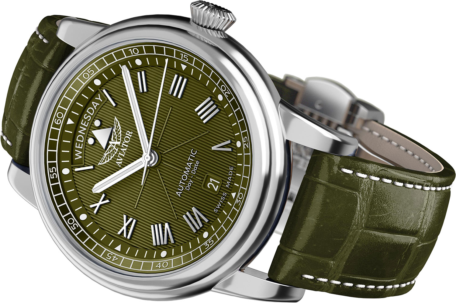Фото часов Aviator Douglas Day-Date 41V.3.35.0.278.4