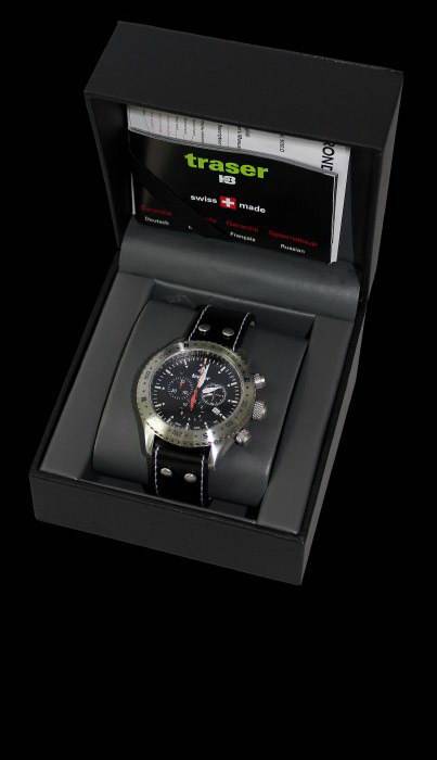 Фото часов Мужские часы Traser Aviator Jungmann (кожа) 100384-2