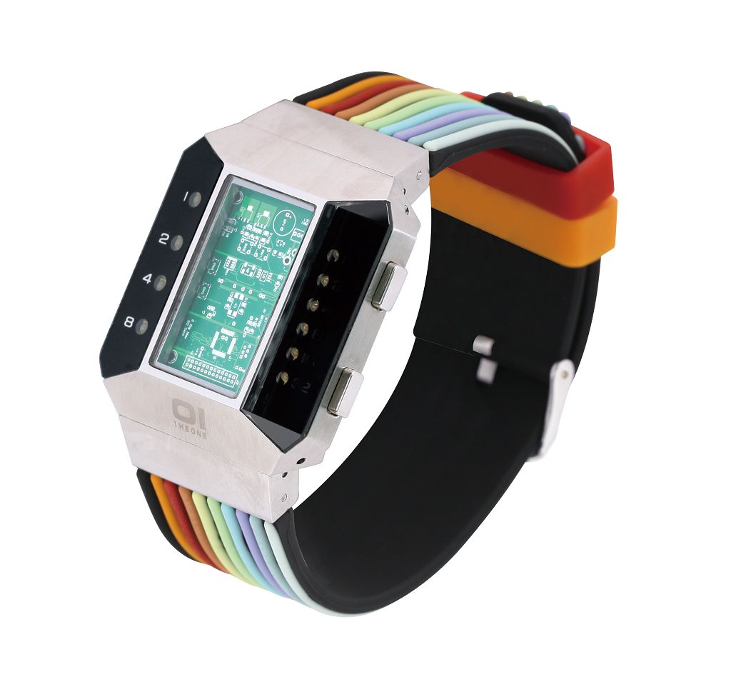 Фото часов БИНАРНЫЕ ЧАСЫ 01THEONE SPLIT SCREEN SC102R6