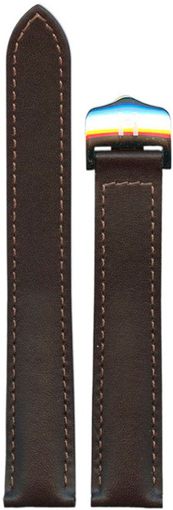 Ремешок Hirsch Momento коричневый 15/14 мм 07775410-2-1514 Ремешки и браслеты для часов