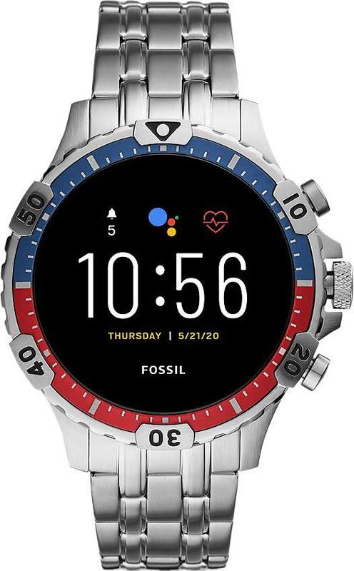 Фото часов Fossil Gen 5 Smartwatch Garrett HR FTW4040