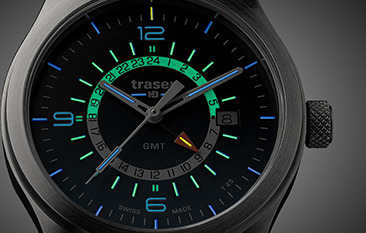 Фото часов Мужские часы Traser P59 Aurora GMT (сталь) 107036